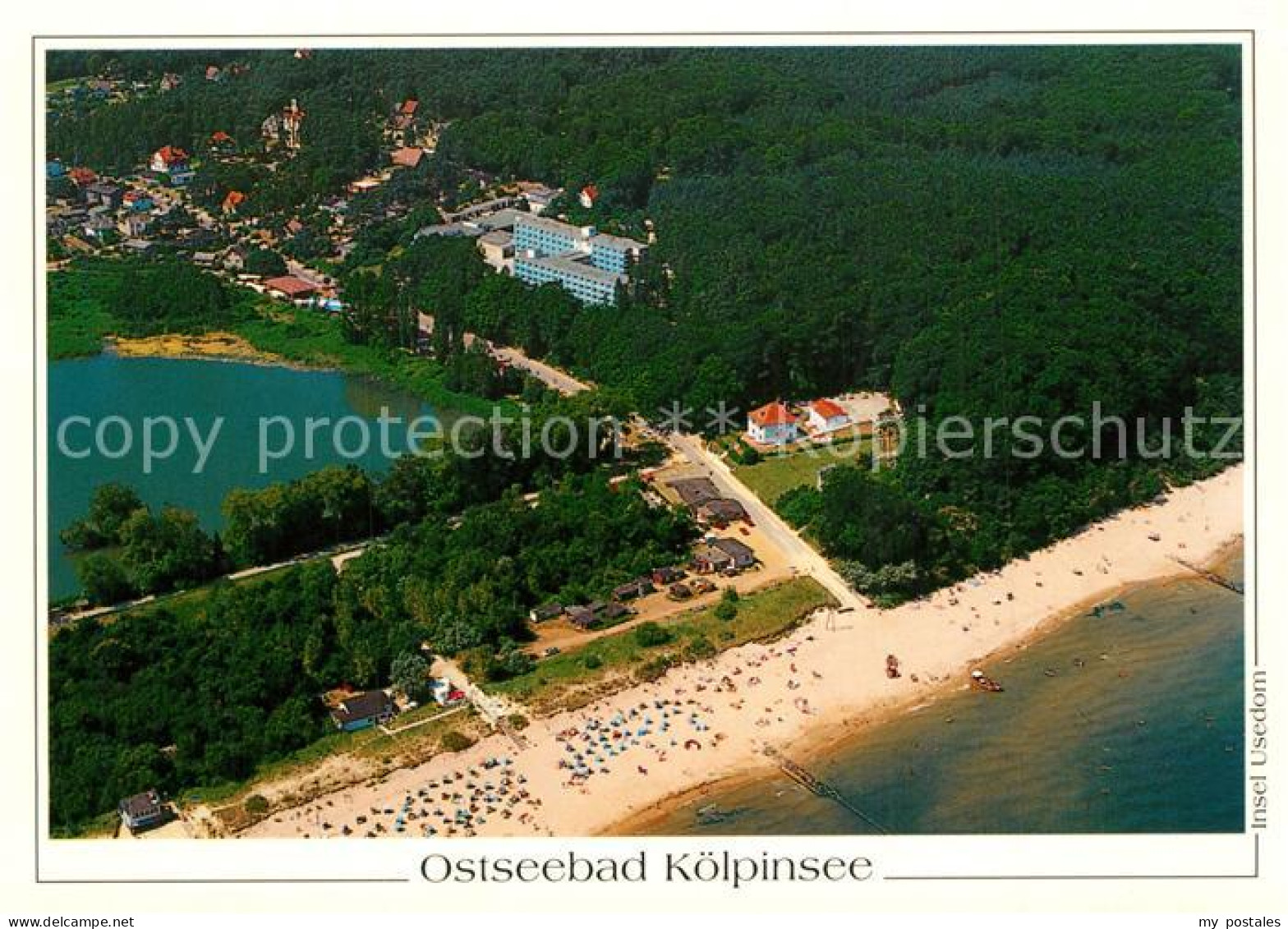 Koelpinsee Usedom Fliegeraufnahme