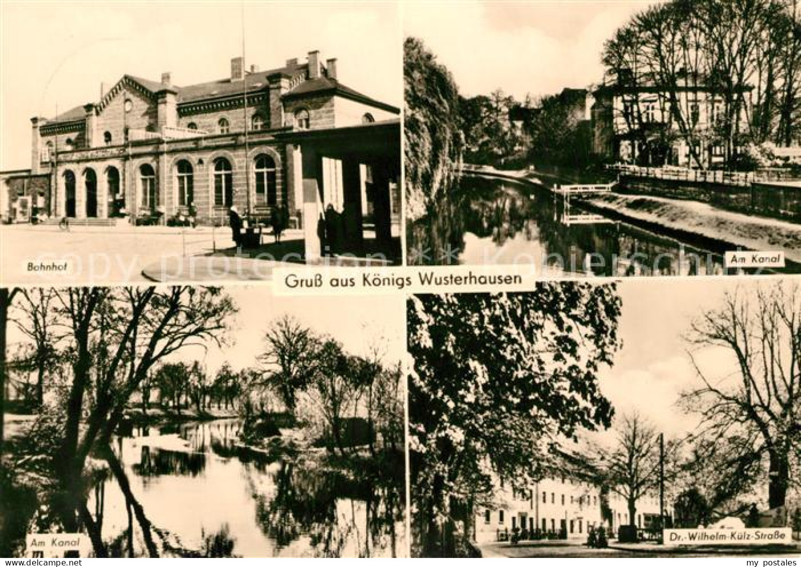 Koenigs-Wusterhausen Bahnhof Kanal