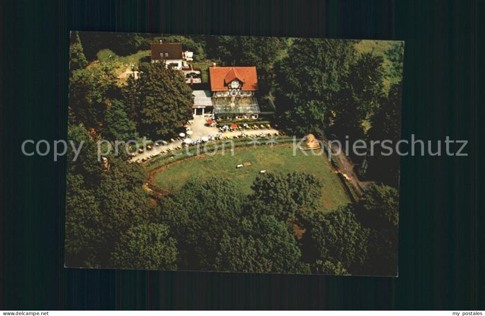 Koenigslutter Elm Fliegeraufnahme Waldgaststaette