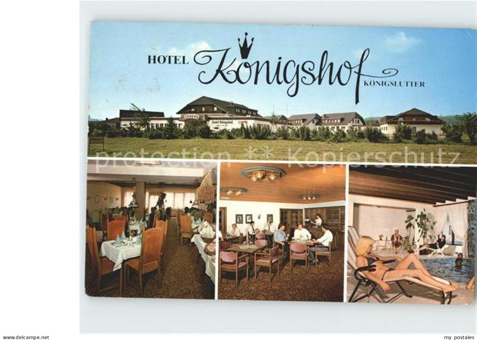 Koenigslutter Elm Hotel Koenigshof Restaurant Hallenbad