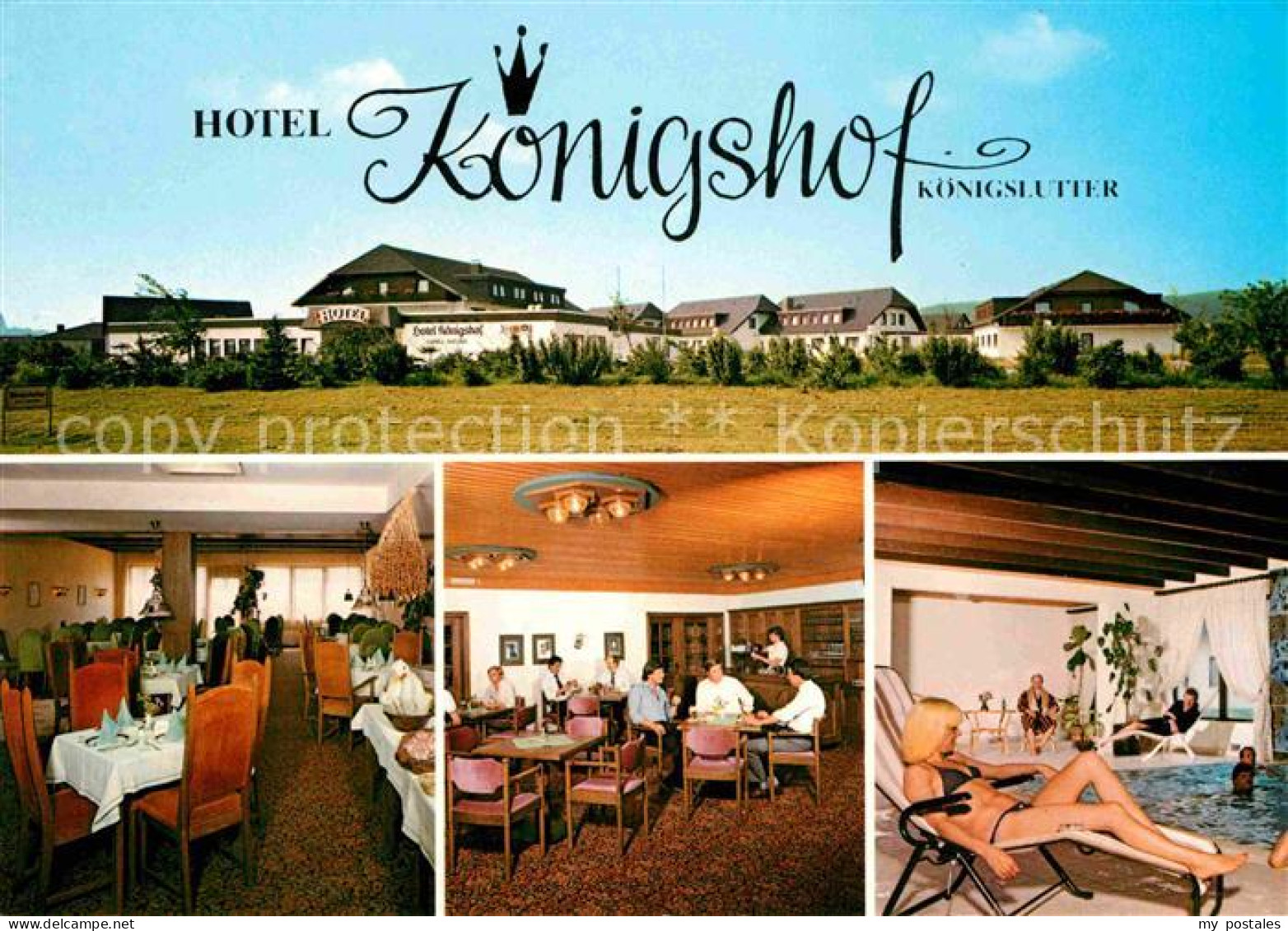Koenigslutter Elm Hotel Koenigshof Schwimmbad Foyer Speisezimmer