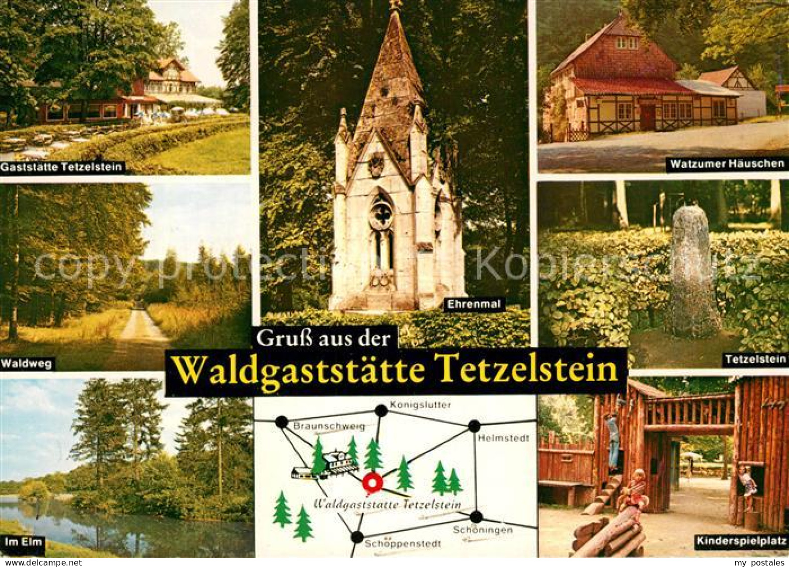 Koenigslutter Elm Waldgaststaette Tetzelstein Elm Spielplatz