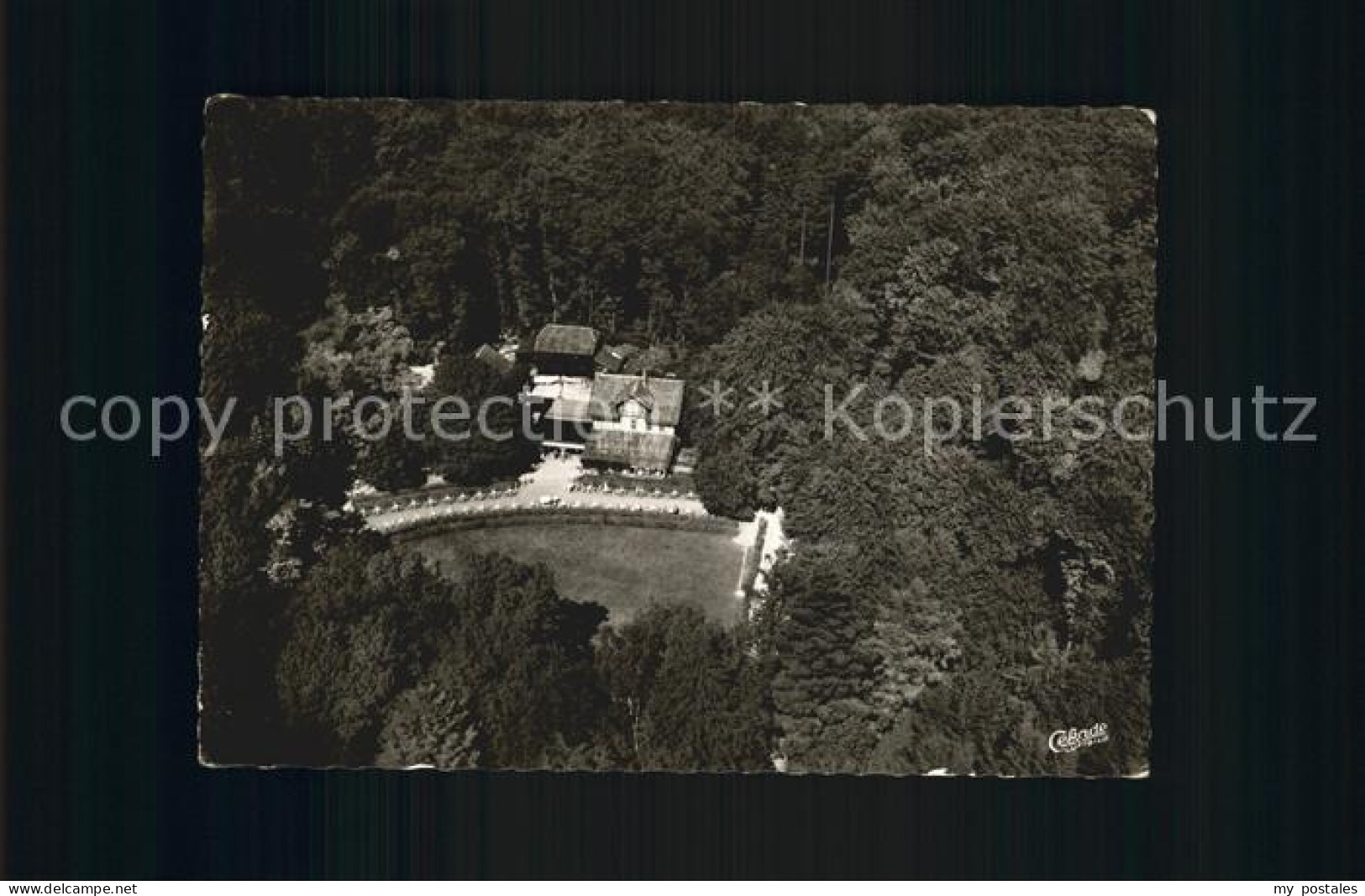 Koenigslutter Elm Waldgaststaette Tetzelstein Fliegeraufnahme