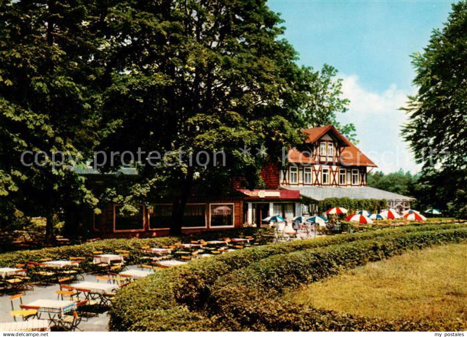 Koenigslutter Elm Waldgaststaette Tetzelstein im Elm
