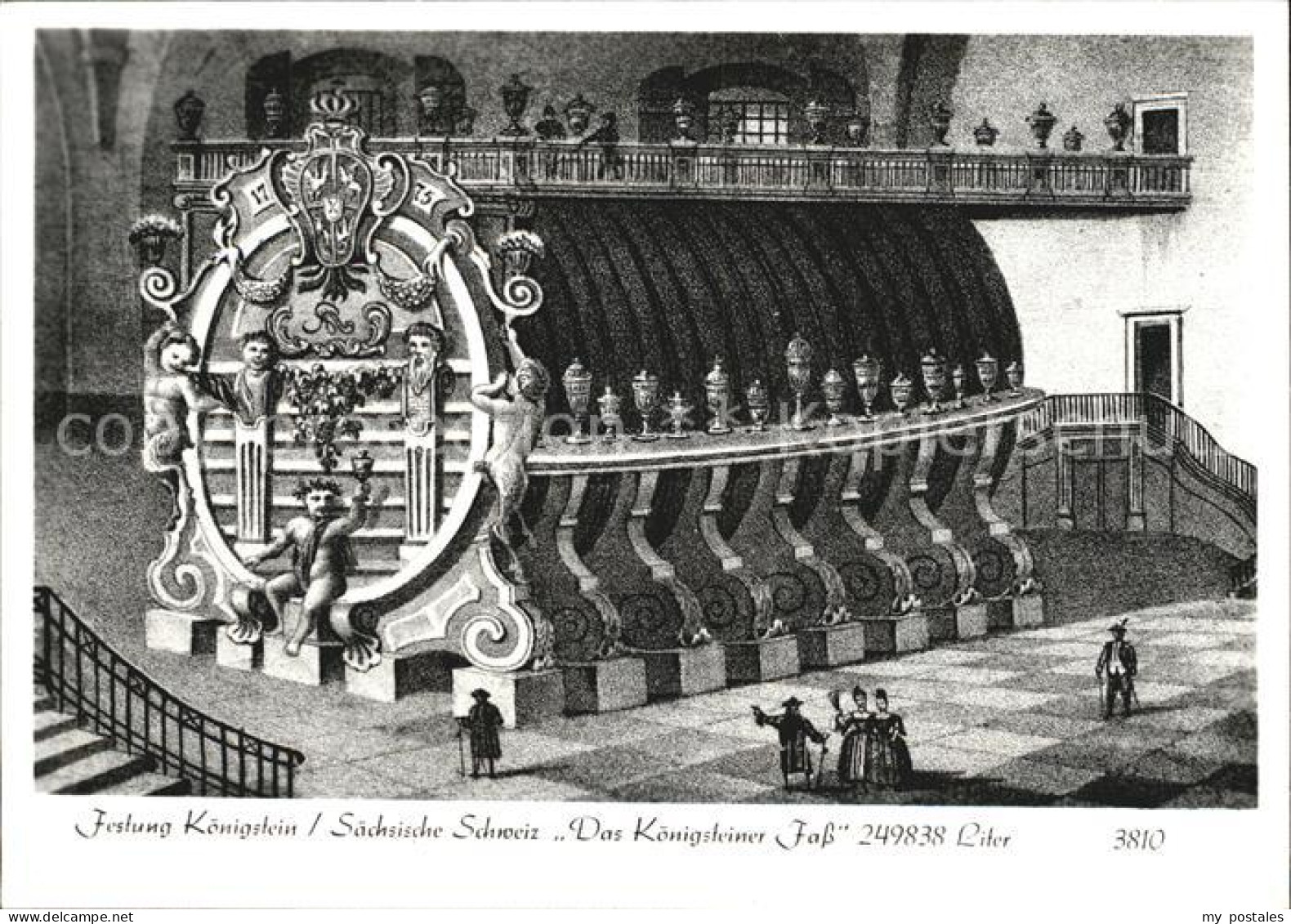 Koenigstein Saechsische Schweiz Festung Koenigstein