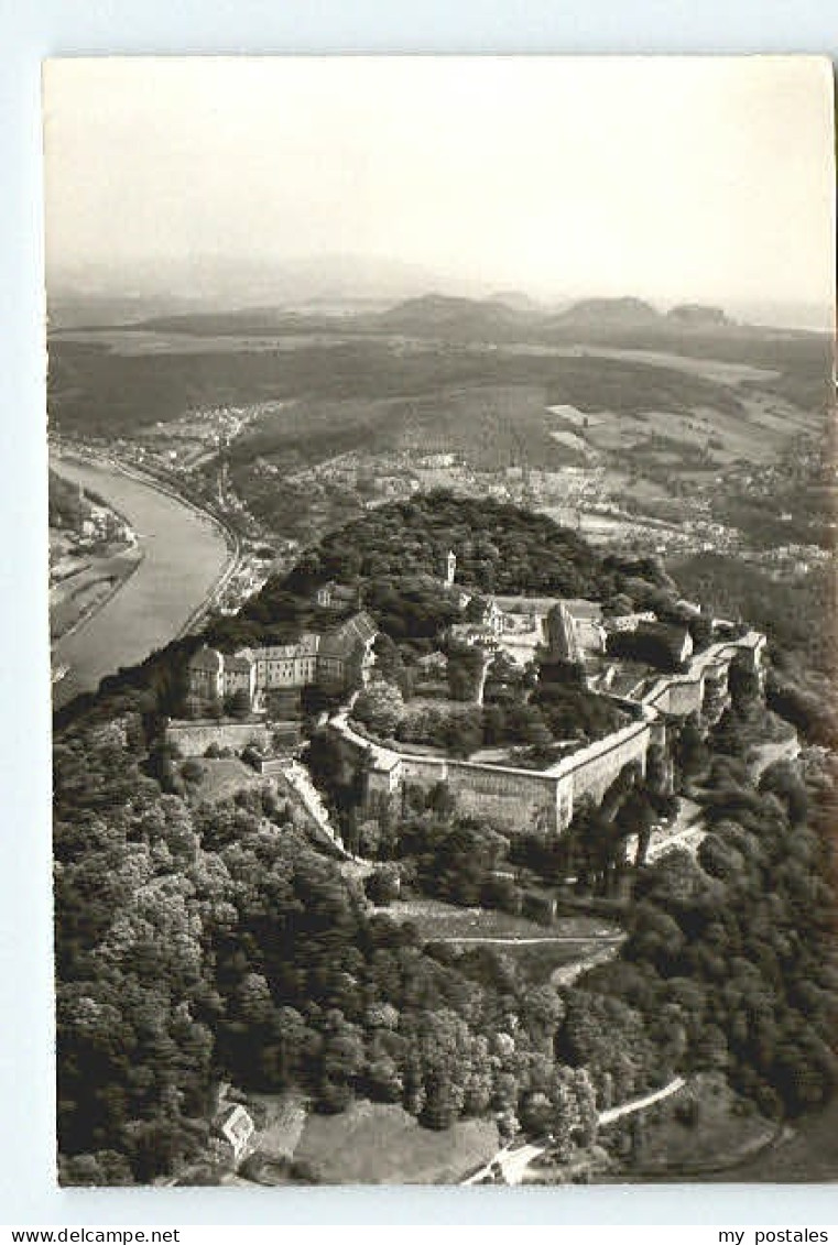 Koenigstein Saechsische Schweiz Koenigstein