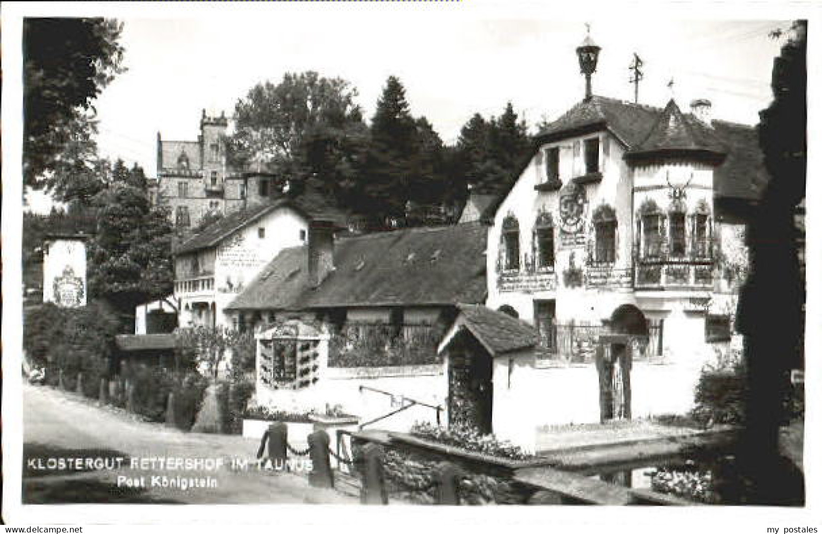 Koenigstein Saechsische Schweiz Koenigstein Klostergut