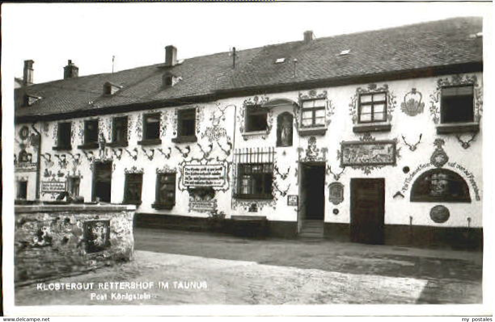 Koenigstein Saechsische Schweiz Koenigstein Klostergut
