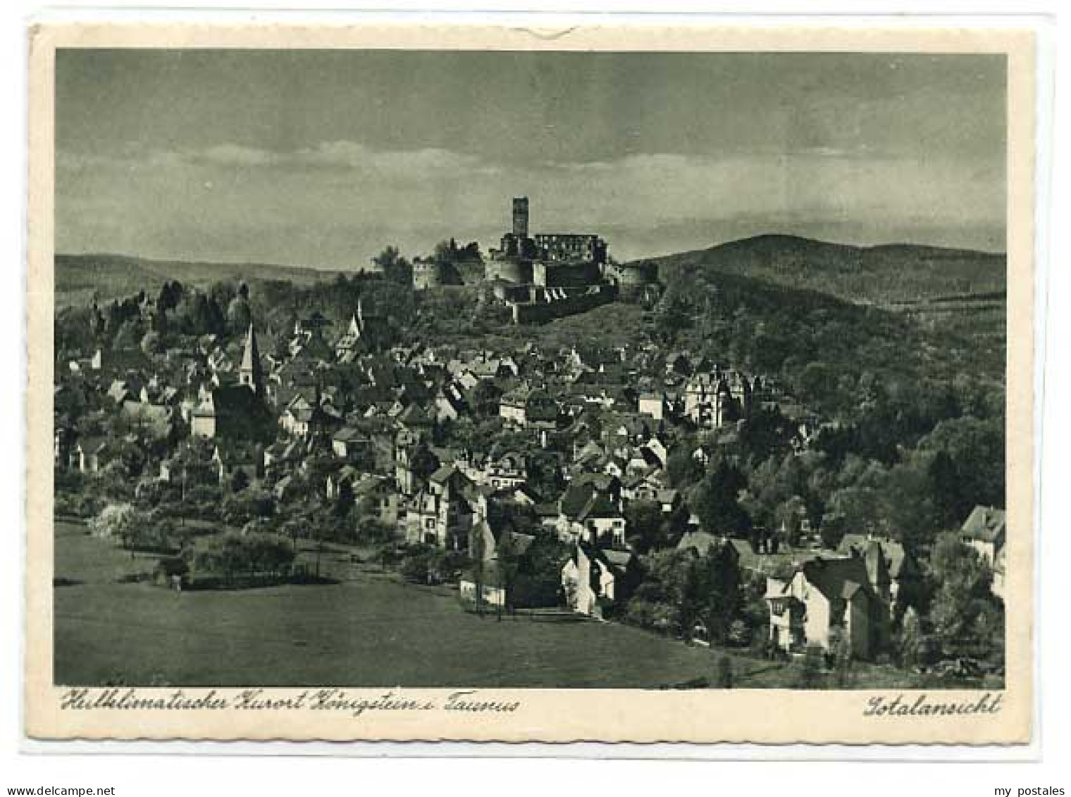 Koenigstein Saechsische Taunus Koenigstein