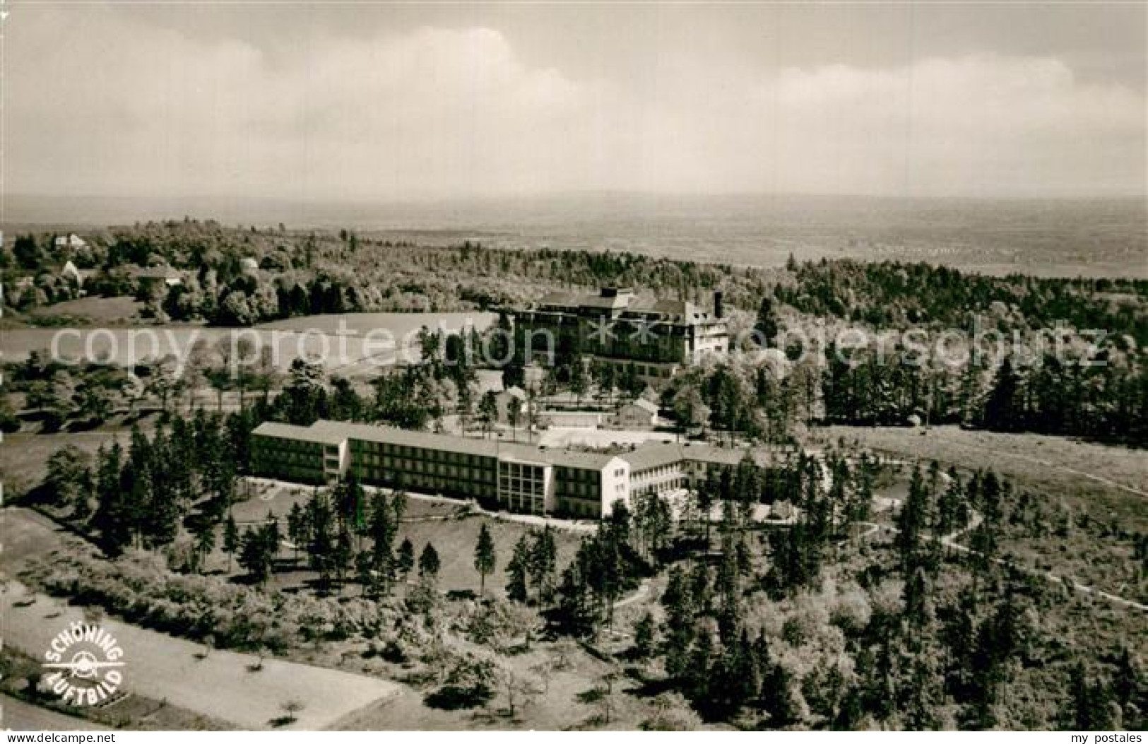 Koenigstein Taunus Fliegeraufnahme Erholungsheim Haus Koenigstein