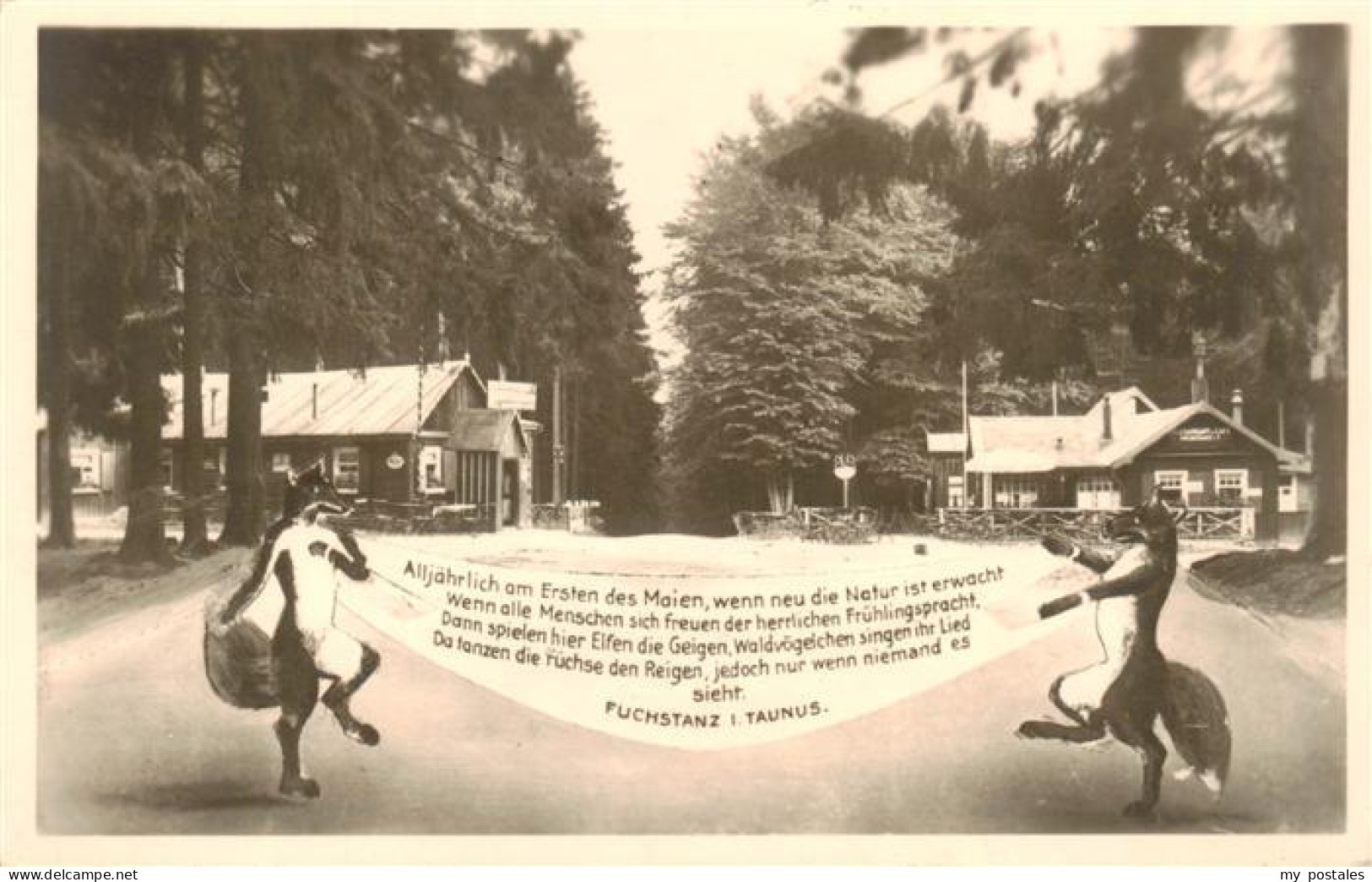 Koenigstein  Taunus Gaststaette Fuchstanz im Taunus