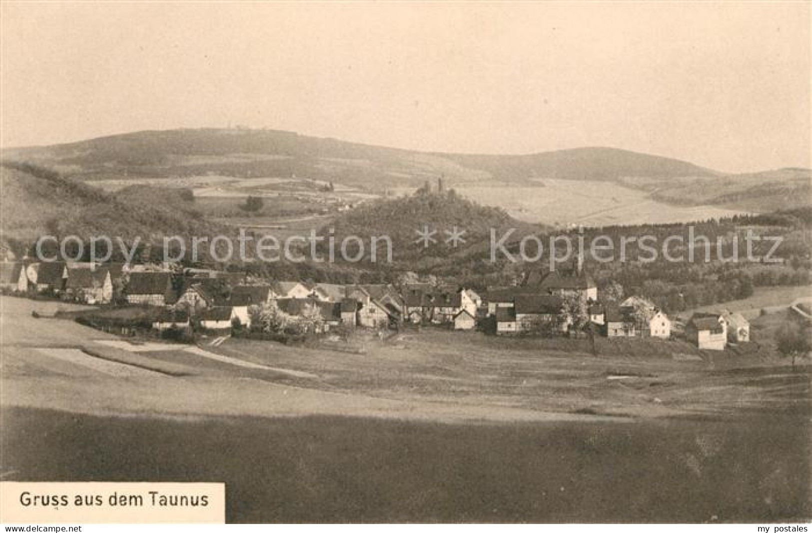 Koenigstein Taunus Panorama Taunus
