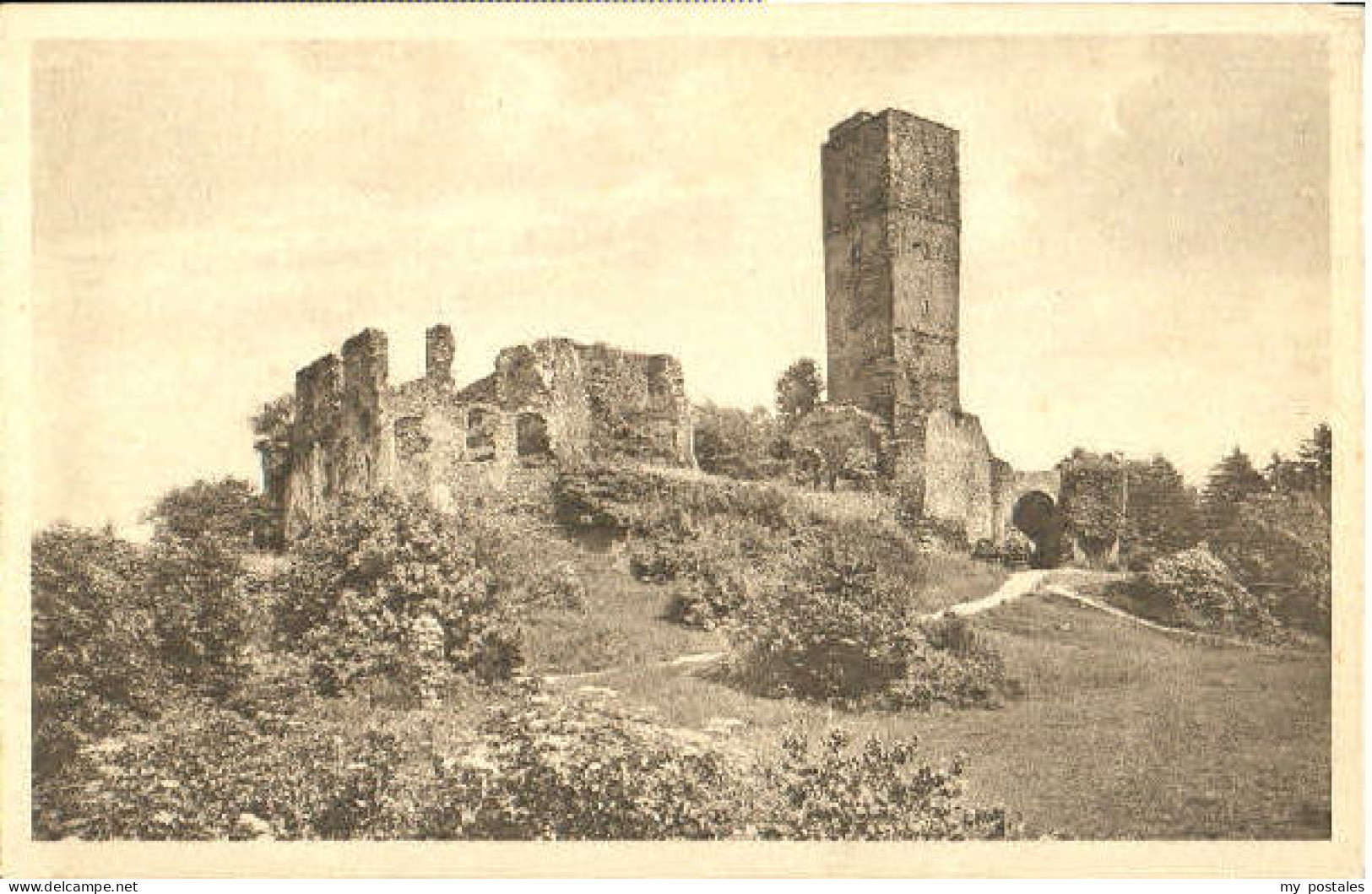 Koenigstein Taunus Ruine Koenigstein Taunus  ungelaufen ca. 1920