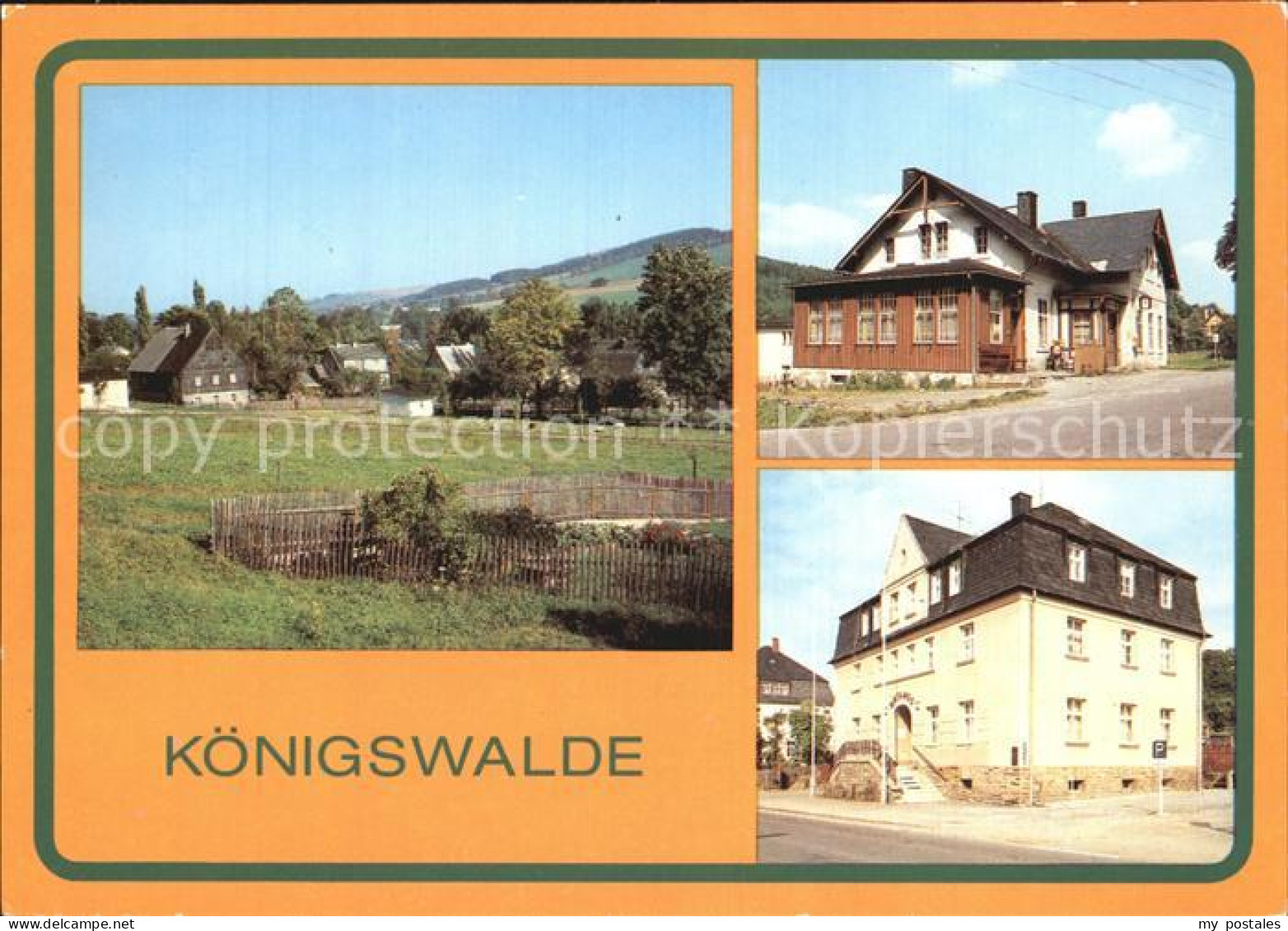 Koenigswalde Erzgebirge Rathaus Restaurant Brettmuehle