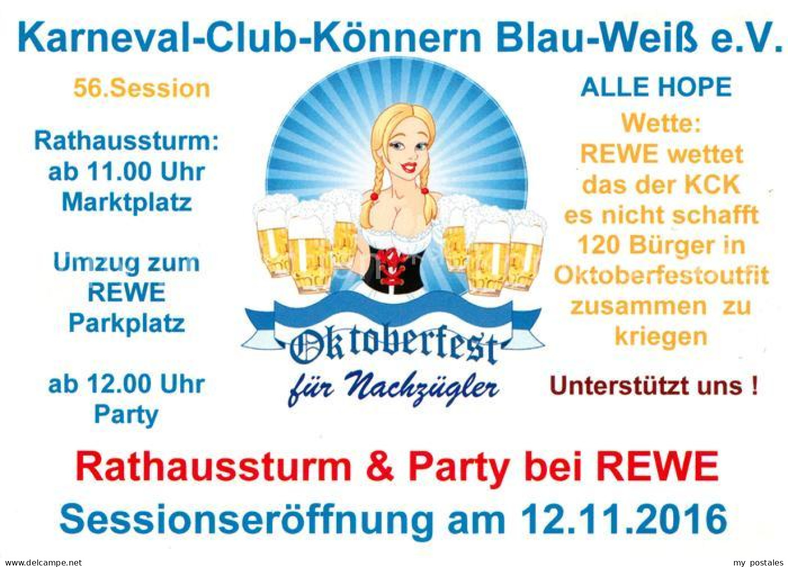Koennern Karneval Club Blau Weiss