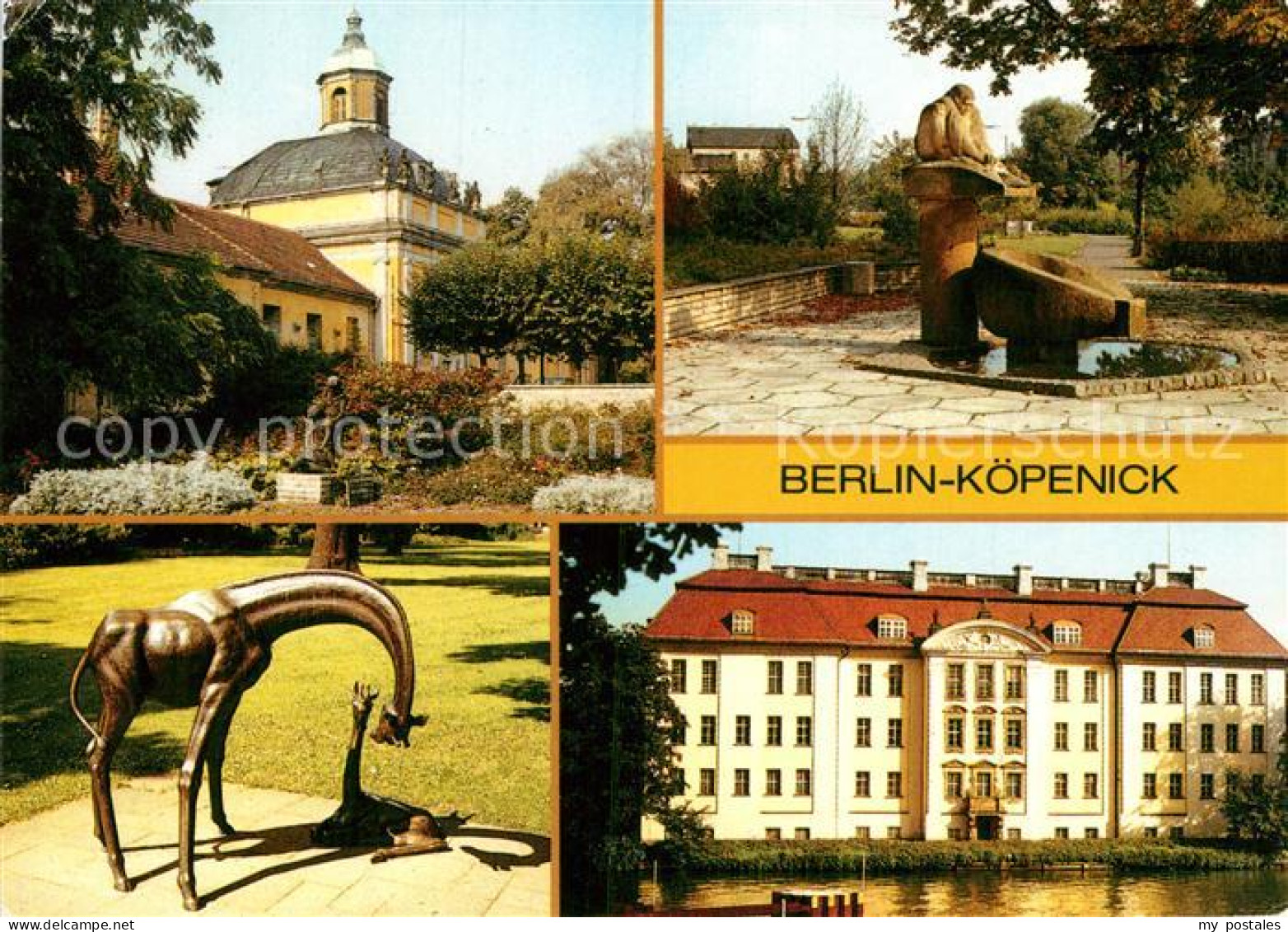 Koepenick Schloss Skulpturen Statue Schlosspark