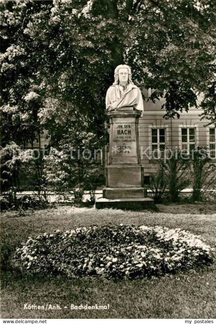 Koethen Anhalt Bachdenkmal