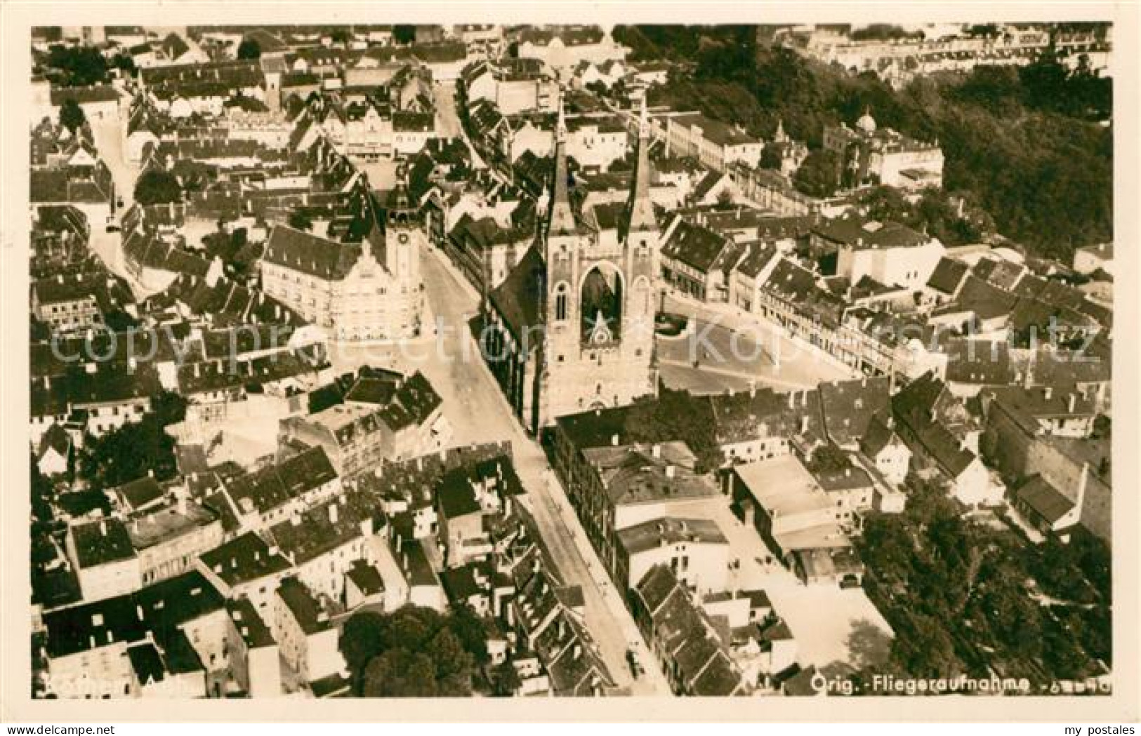 Koethen Anhalt Fliegeraufnahme