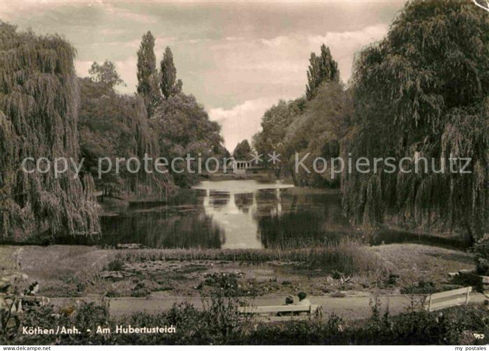 Koethen Anhalt Hubertusteich