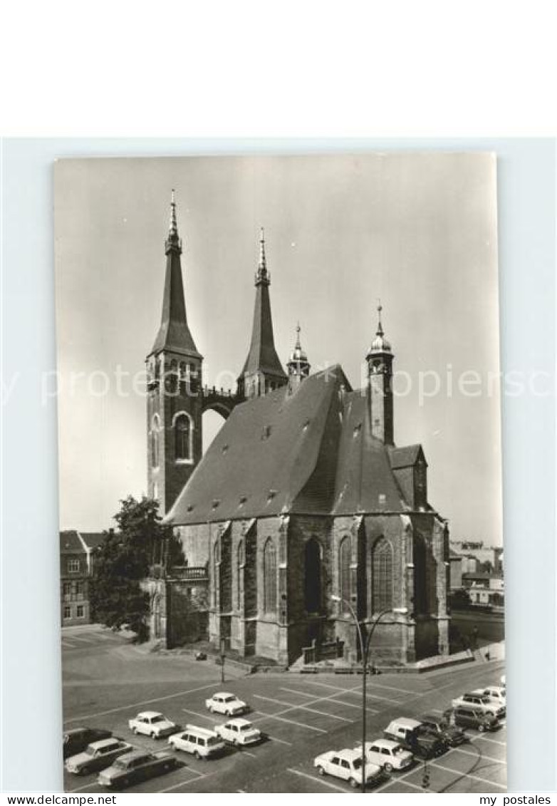 Koethen Anhalt Marktplatz St. Jakobskirche
