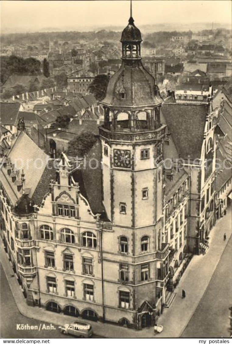 Koethen Anhalt Rathaus