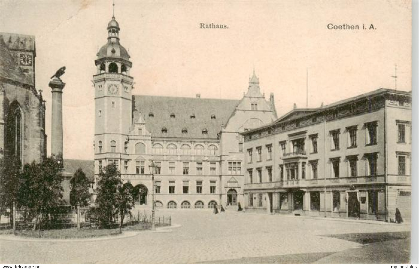 Koethen Anhalt Rathaus