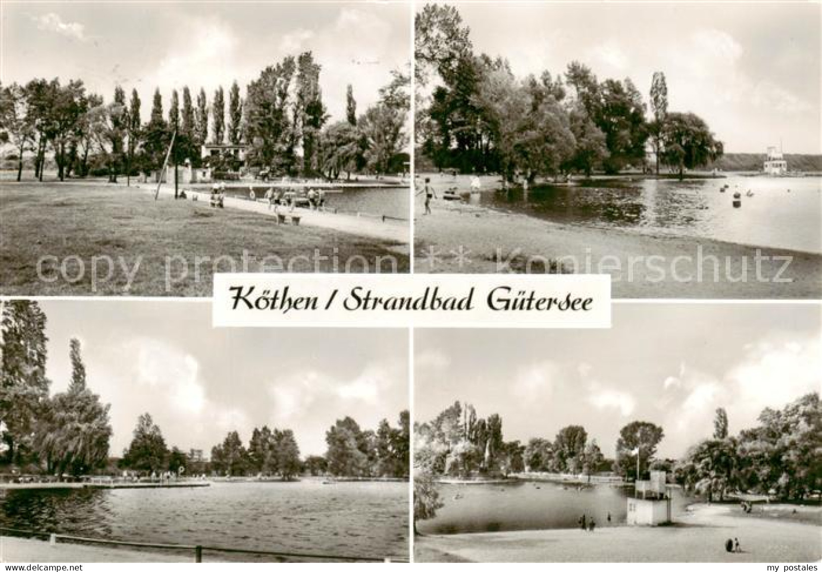 Koethen Anhalt Strandbad Guetersee Details