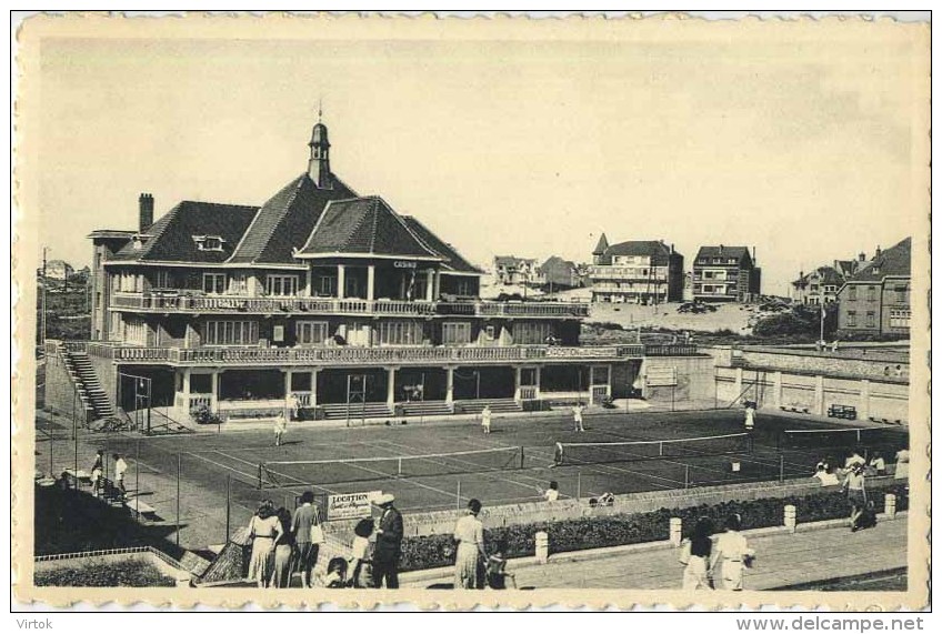 Koksijde :  casino  ( tennis )