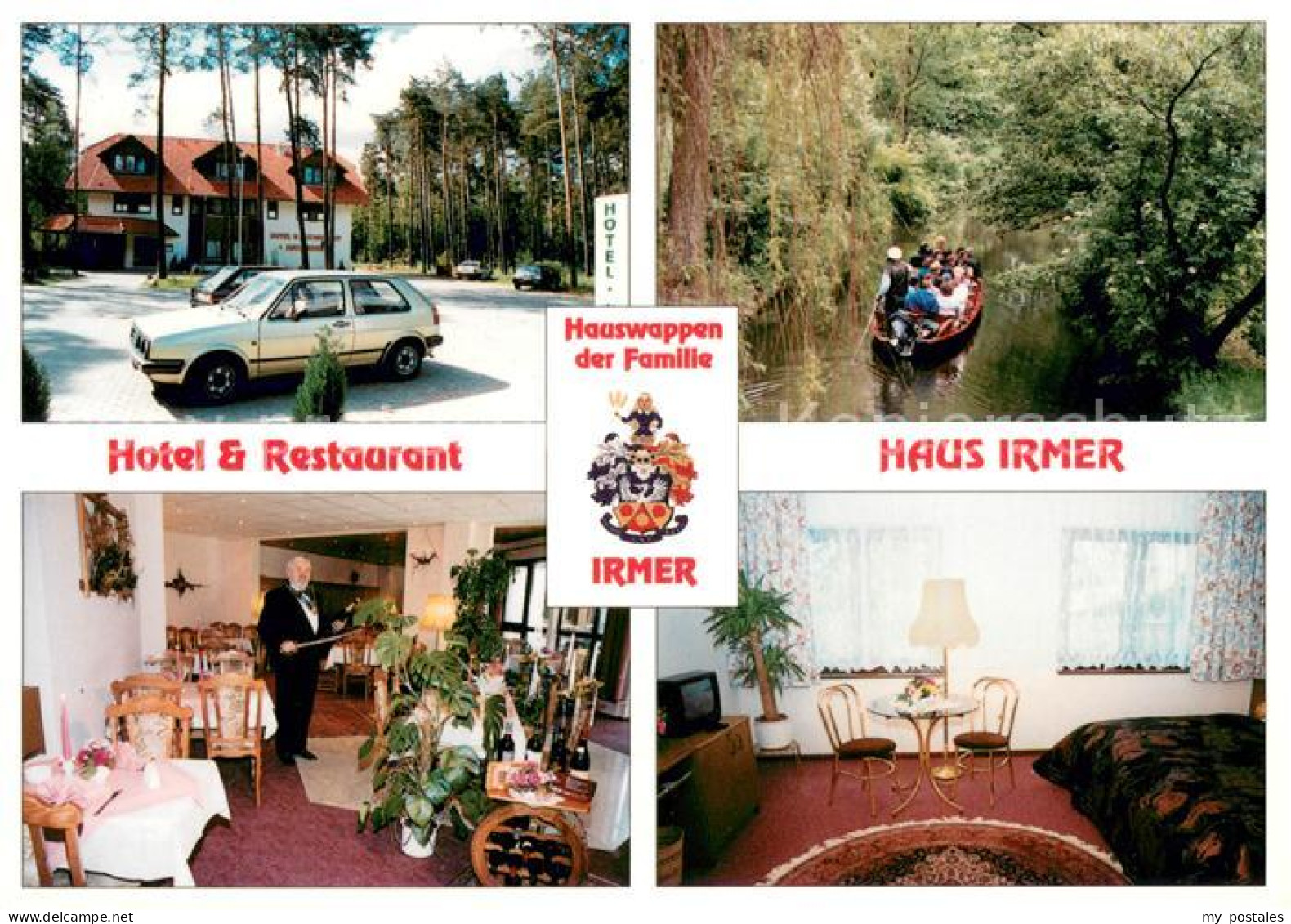 Kolkwitz Cottbus Hotel Restaurant Haus Irmer Wappen