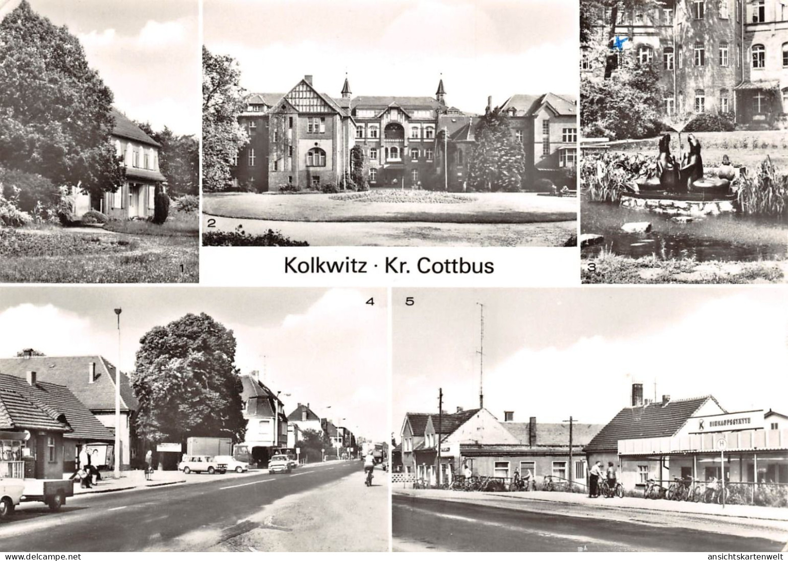 Kolkwitz (Kr. Cottbus) Mehrbildkarte gl1982 #187.741