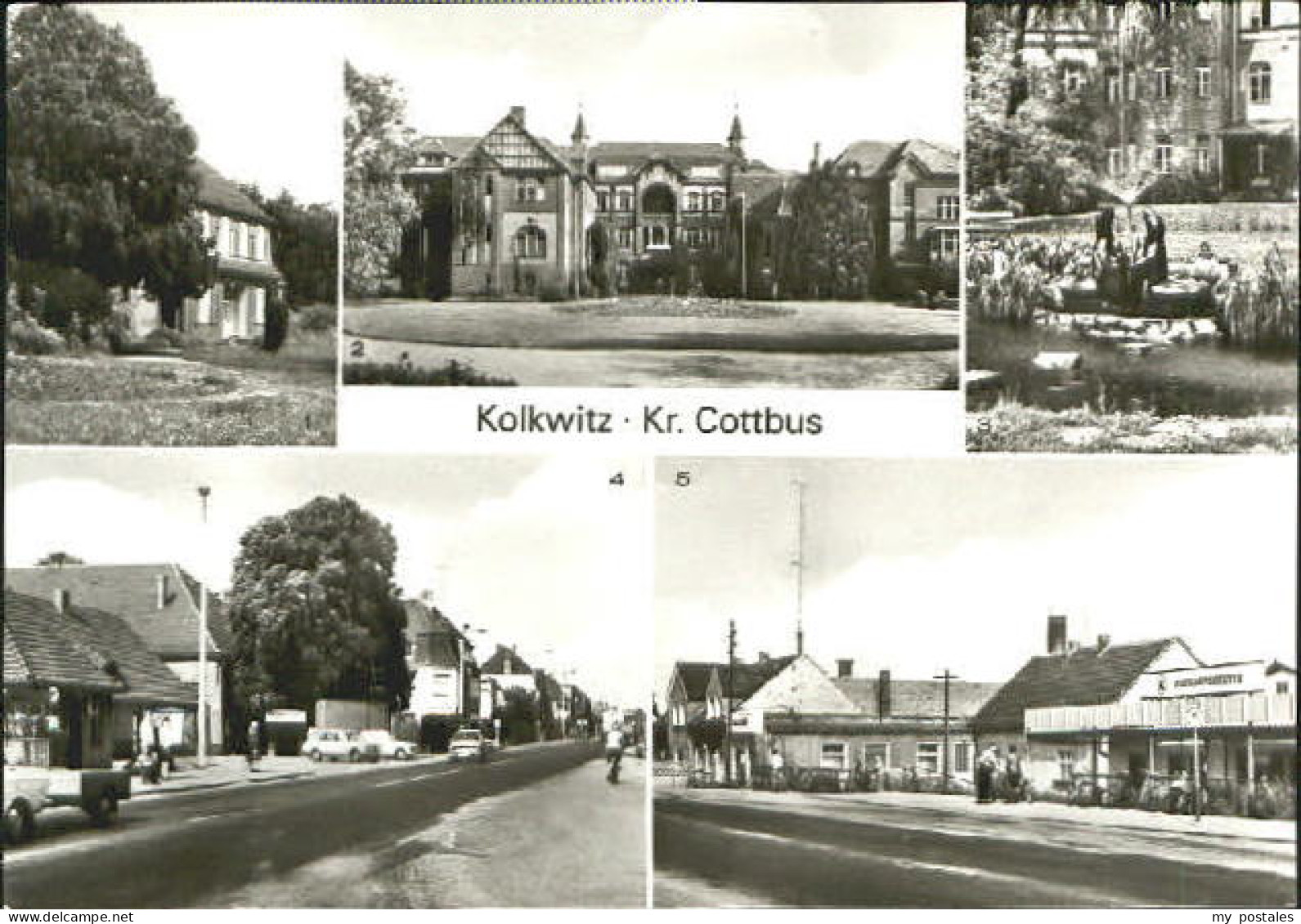 Kolkwitz Niederlausitz Ortsansichten o