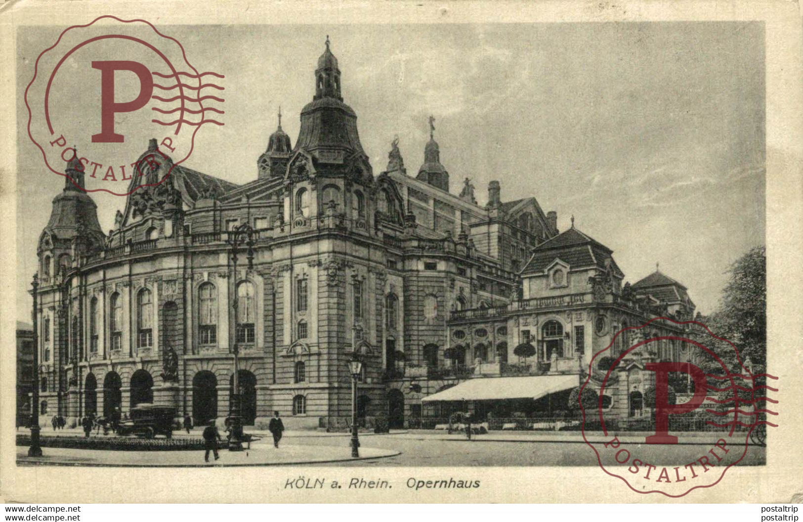 KÖLN AM RHEIN OPERNHAUS ALEMANIA GERMANY DEUTSCHLAND TEATRO THEATER  theatrecollection