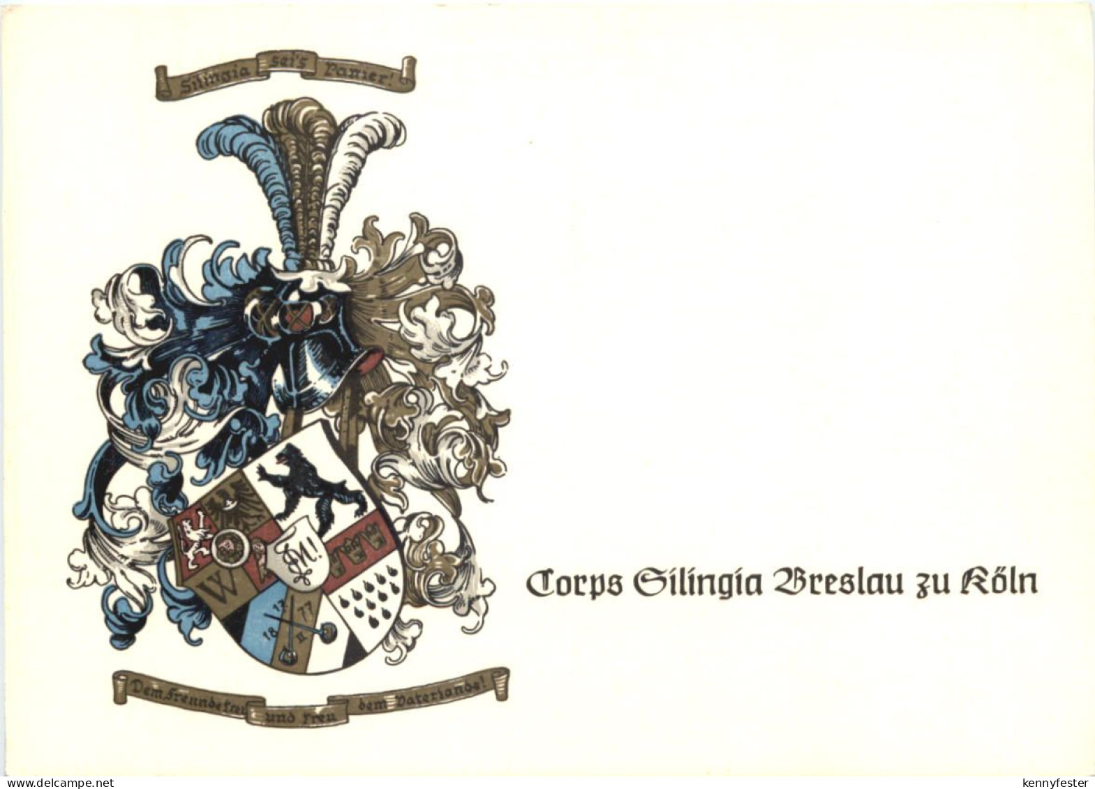 Köln - Corps Silingia Breslau - Studentika