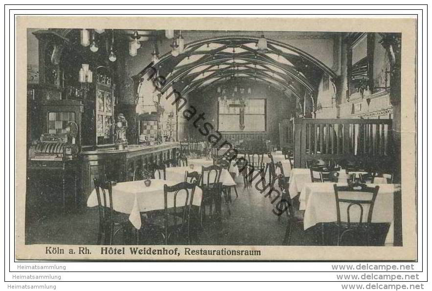 Köln - Hotel Weidenhof - Restaurationsraum
