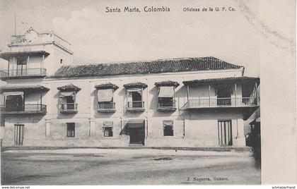 AK Santa Marta Oficinas de United Fruit a Barranquilla Colombia Kolumbien Columbia Colombie America del Sur Sudamerica