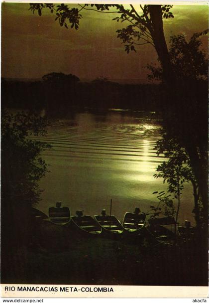 PC COLOMBIA, RIO MANACACIAS META-COLOMBIA, Modern Postcard (b60775)