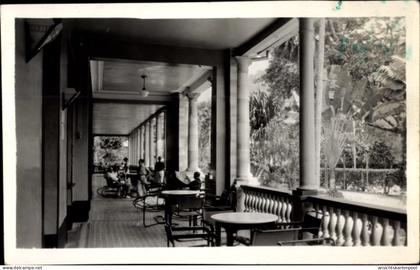 Photo CPA Kolumbien, Terrasse an einem Gebäude, Hotel