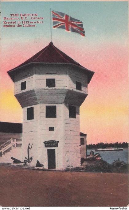 THE BASTION Nanaimo, B.C., Canada Erected in 1853 as a fort against the Indians.