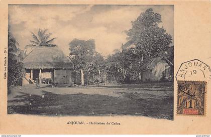 Comores - ANJOUAN - Habitation de colon - Publ. Essivda 1