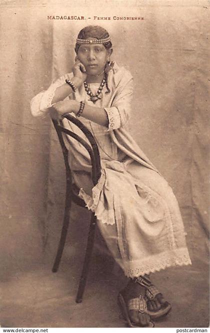 Comores - Femme comorienne - Ed. Agence économique de Madagascar