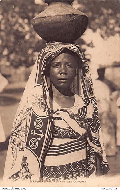Comores - Femme des Comores - Publ. Agence économique