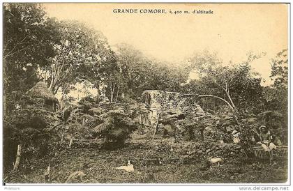 GRAND COMORE à 400 m d'altitude
