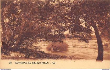 Congo - Environs de BRAZZAVILLE - Les rives du fleuve Congo - Ed. RM 38