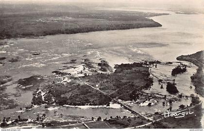 Congo - BRAZZAVILLE - Les rapides du fleuve Congo - Vue aérienne - Ed. Librairie Au Messager 135