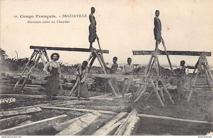 Congo - BRAZZAVILLE - Scieurs de long - Ed. Mission Catholique de Brazzaville 10
