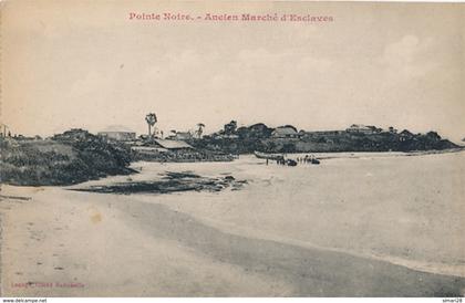 POINTE NOIRE - ANCIEN MARCHE D'ESCLAVES (CP DE CARNET)