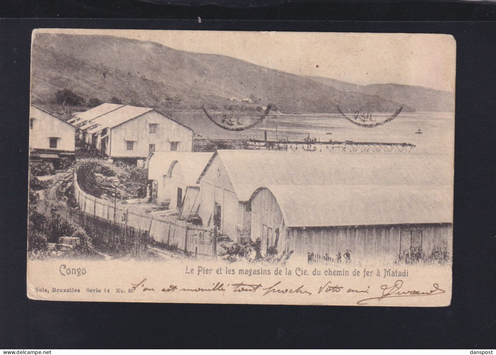 Kongo Congo AK Chemin de Fer a Matadi