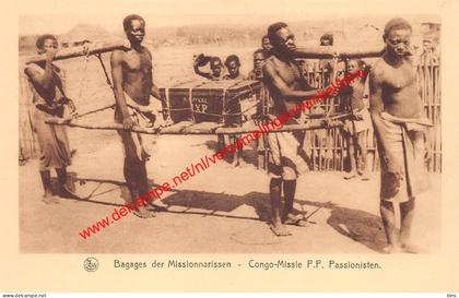 Bagages der Missionarissen - Congo Belge Belgisch Kongo