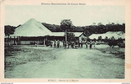 Congo Belge - RUNGU - Entrée de la Mission - Ed. Mission Dominicaine du Congo Belge