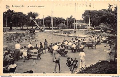 Congo Kinshasa - LÉOPOLDVILLE - Le bassin de natation - Ed. Crédit Foncier Africain